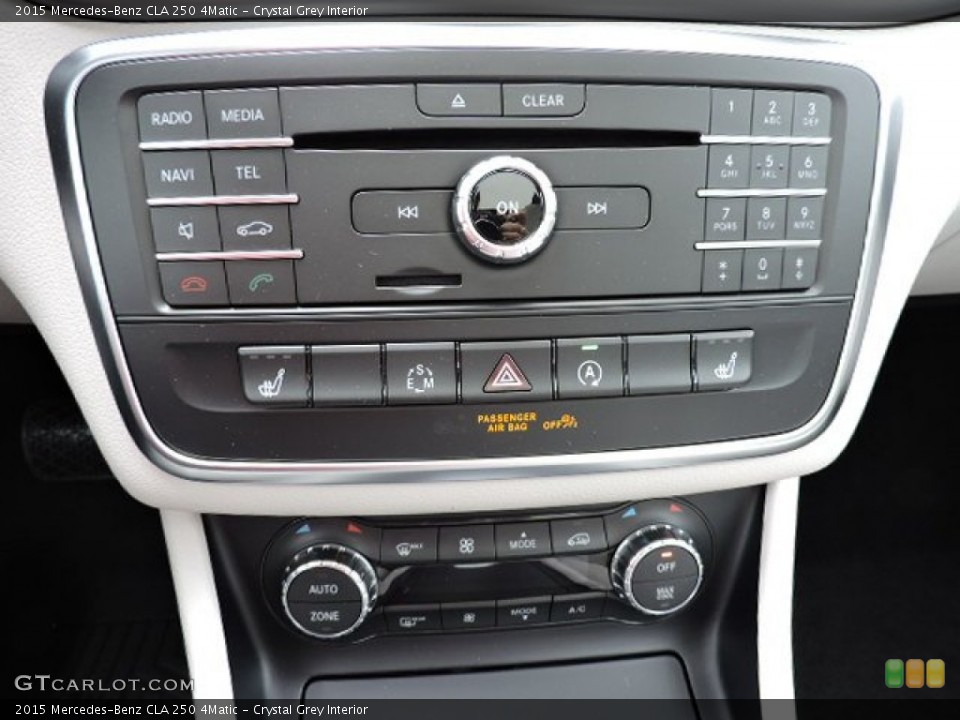 Crystal Grey Interior Controls for the 2015 Mercedes-Benz CLA 250 4Matic #103852039