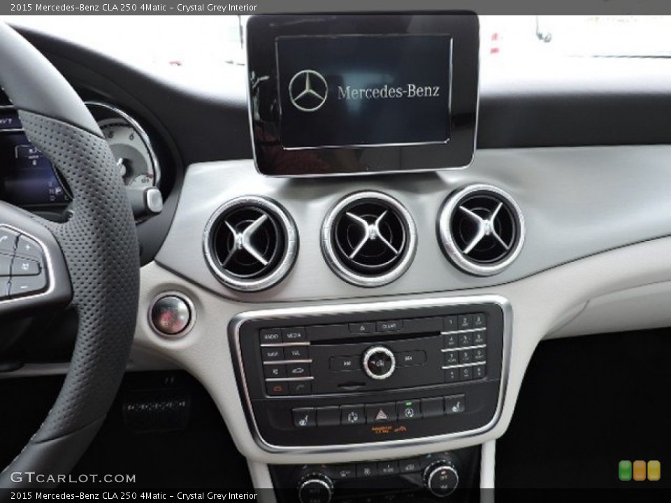 Crystal Grey Interior Controls for the 2015 Mercedes-Benz CLA 250 4Matic #103852060