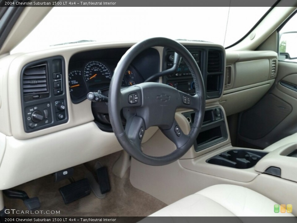 Tan/Neutral Interior Photo for the 2004 Chevrolet Suburban 1500 LT 4x4 #103855334