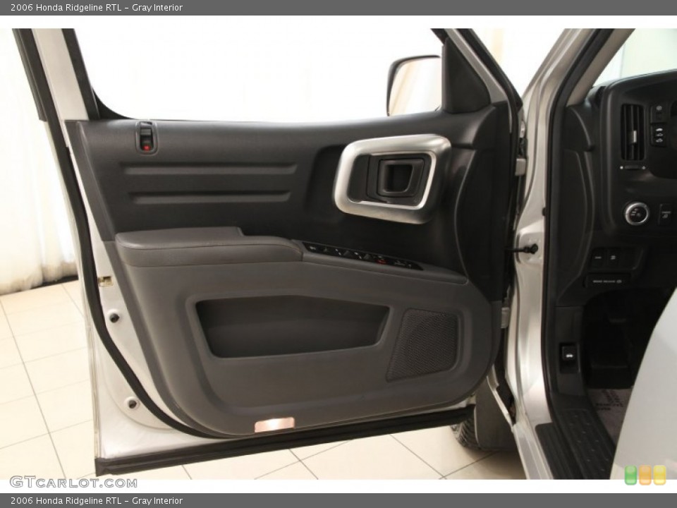 Gray Interior Door Panel for the 2006 Honda Ridgeline RTL #103866836