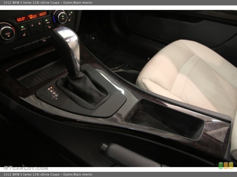 Oyster/Black Interior Transmission for the 2012 BMW 3 Series 328i xDrive Coupe #103867250