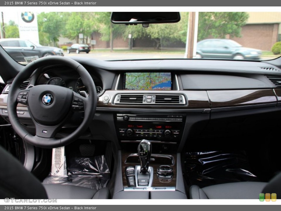 Black Interior Dashboard for the 2015 BMW 7 Series 750i xDrive Sedan #103877445
