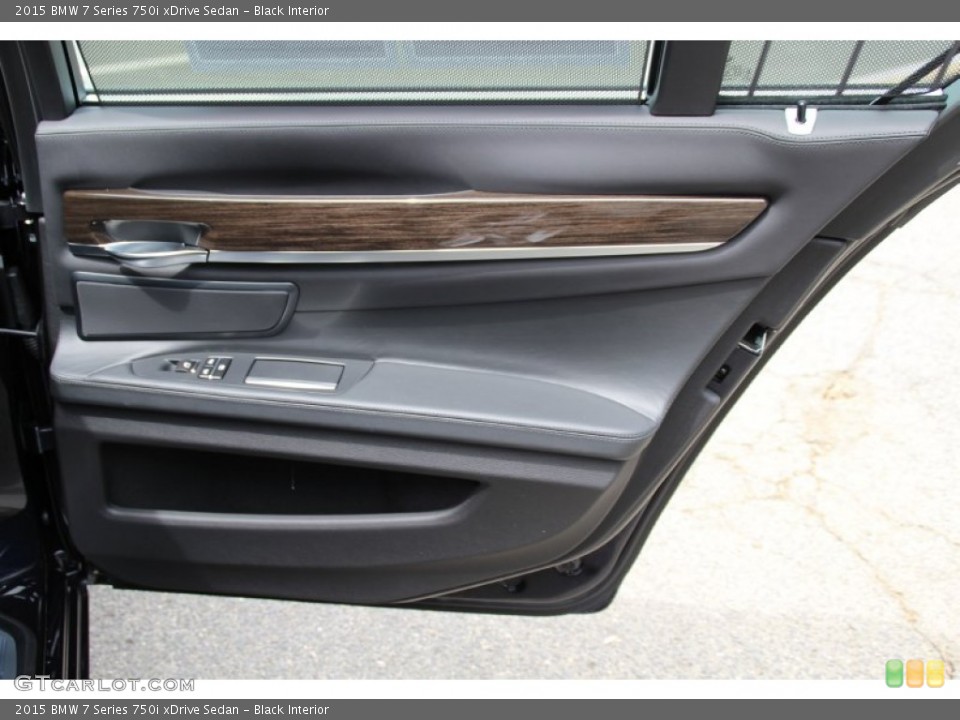 Black Interior Door Panel for the 2015 BMW 7 Series 750i xDrive Sedan #103877661