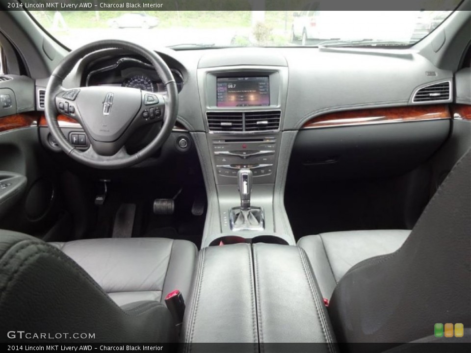 Charcoal Black Interior Dashboard for the 2014 Lincoln MKT Livery AWD #103881756