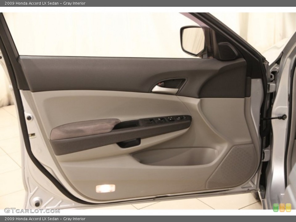 Gray Interior Door Panel for the 2009 Honda Accord LX Sedan #103910968