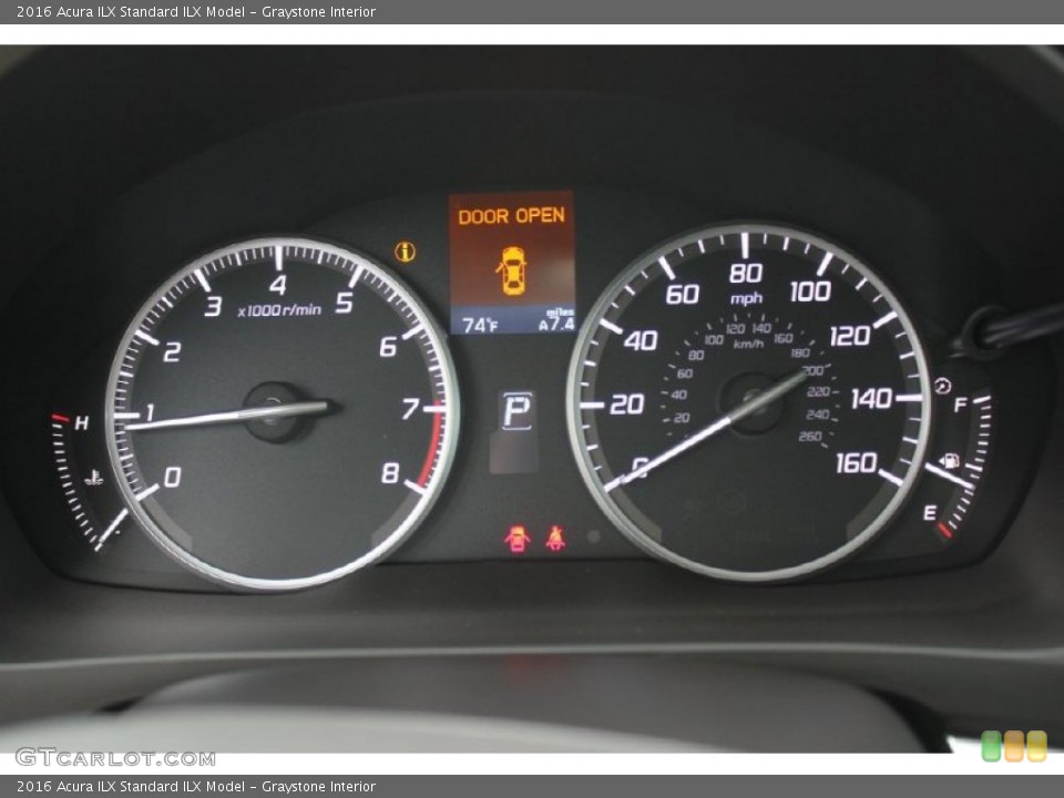 Graystone Interior Gauges for the 2016 Acura ILX  #103952277