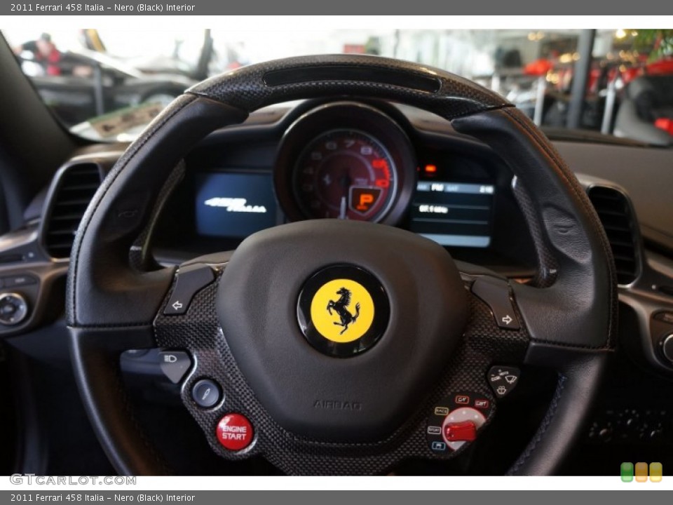 Nero (Black) Interior Steering Wheel for the 2011 Ferrari 458 Italia #103968478