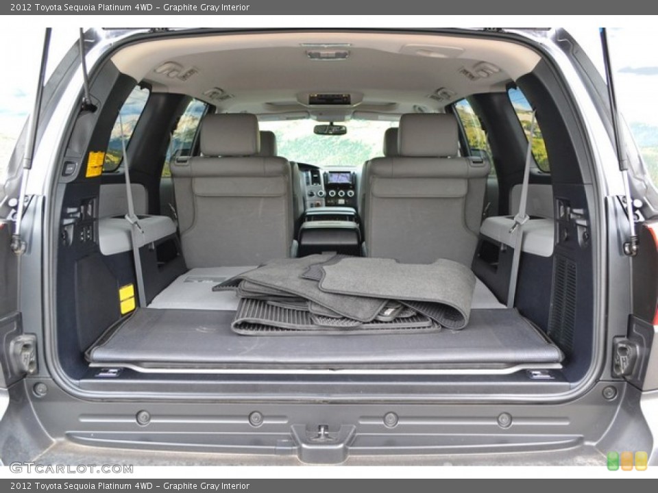 Graphite Gray Interior Trunk for the 2012 Toyota Sequoia Platinum 4WD #103971579