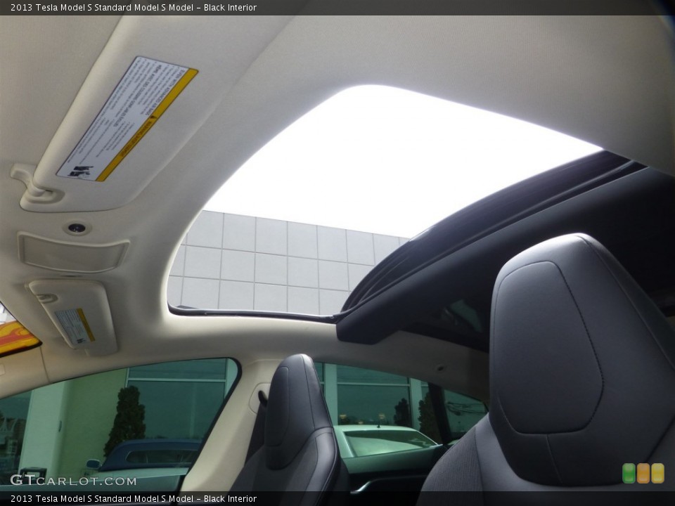 Black Interior Sunroof for the 2013 Tesla Model S  #103975368