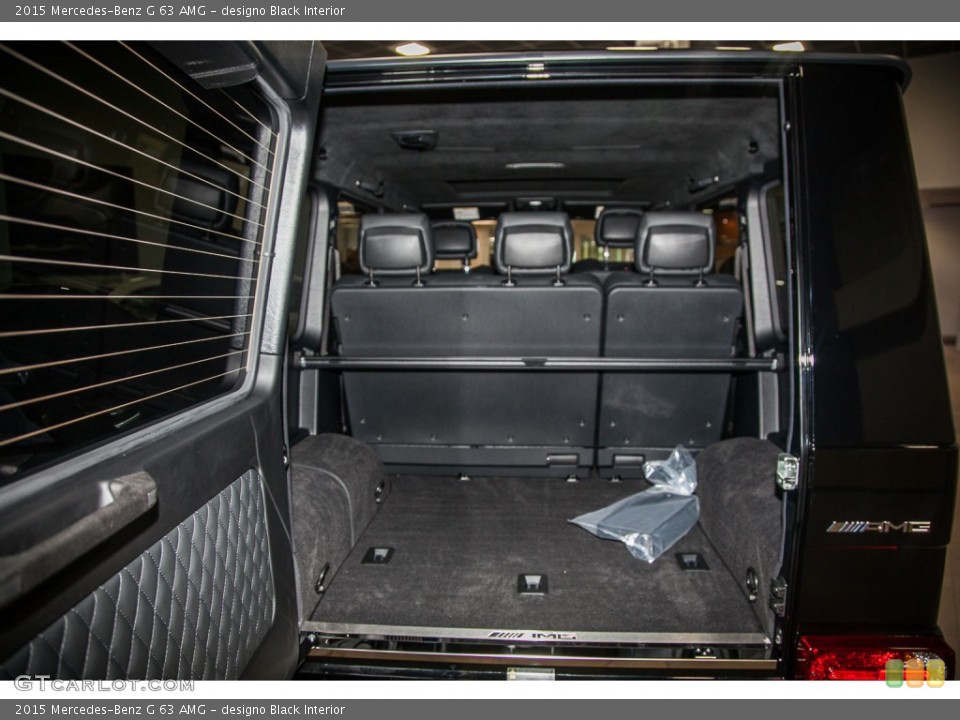 designo Black Interior Trunk for the 2015 Mercedes-Benz G 63 AMG #103980520