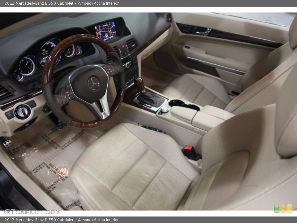 Almond/Mocha Interior Photo for the 2012 Mercedes-Benz E 550 Cabriolet #103980772