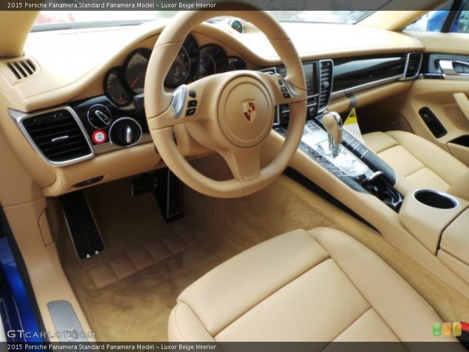 Luxor Beige Interior Prime Interior for the 2015 Porsche Panamera  #103982779
