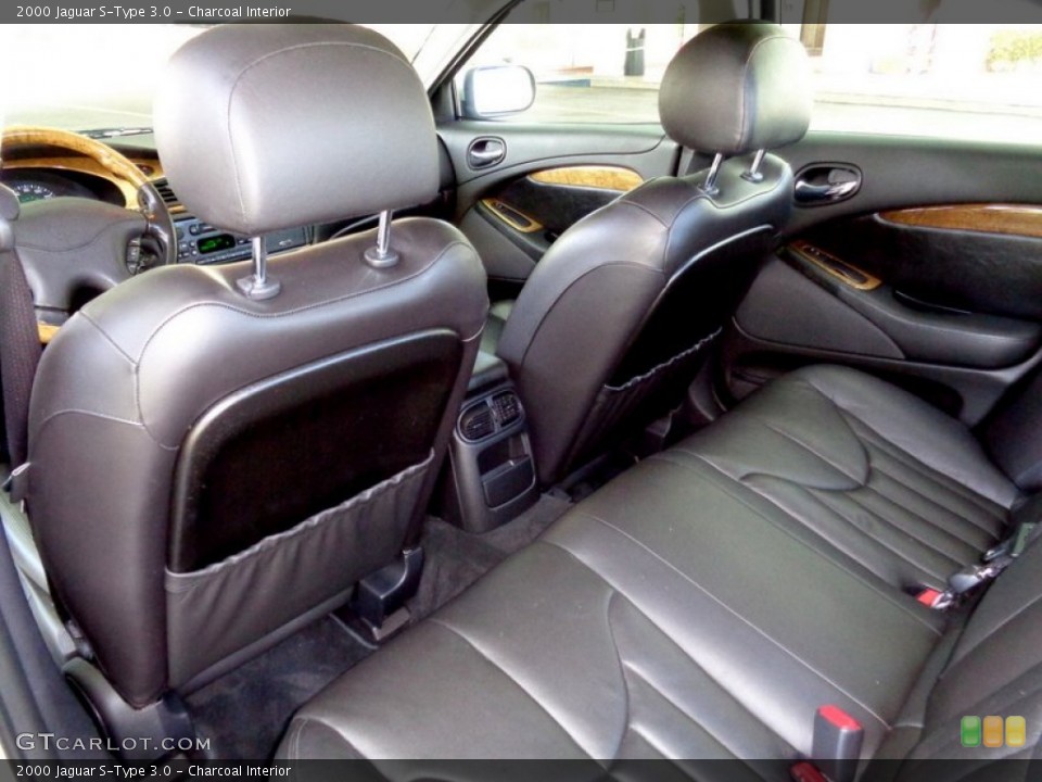 Charcoal Interior Rear Seat for the 2000 Jaguar S-Type 3.0 #103986166