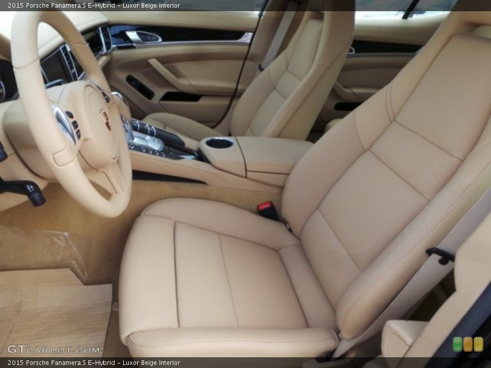 Luxor Beige Interior Front Seat for the 2015 Porsche Panamera S E-Hybrid #103992571