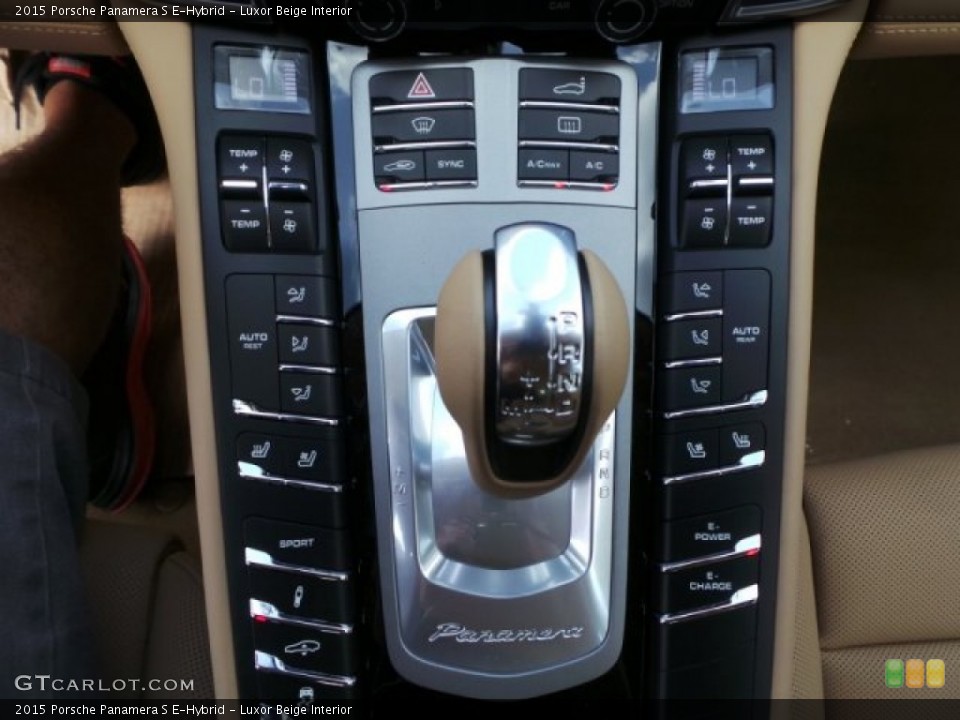 Luxor Beige Interior Transmission for the 2015 Porsche Panamera S E-Hybrid #103992793