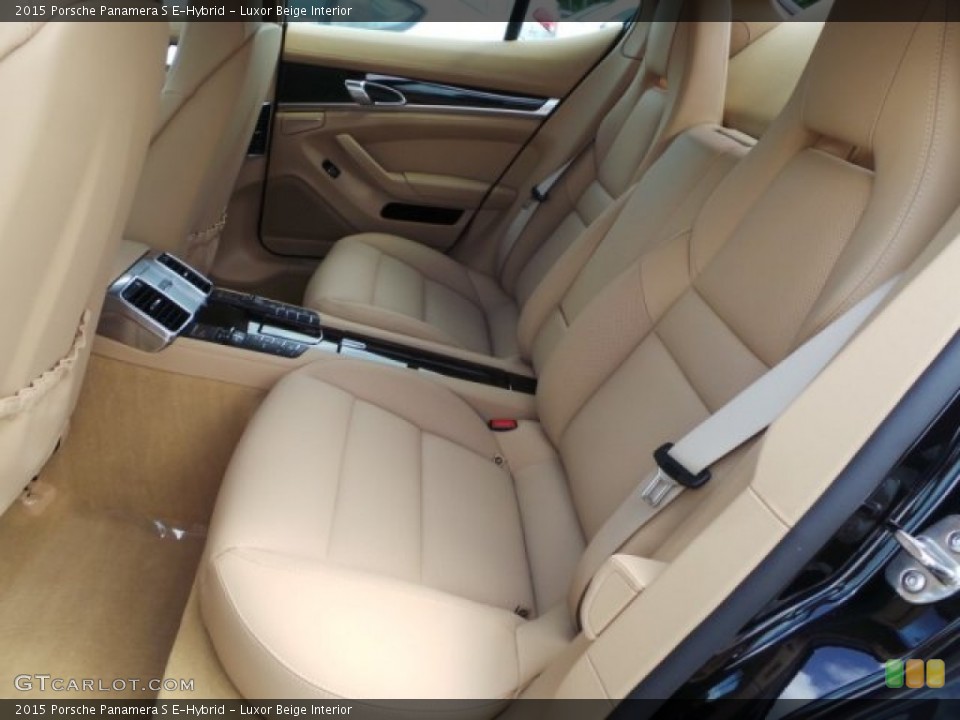 Luxor Beige Interior Rear Seat for the 2015 Porsche Panamera S E-Hybrid #103992868