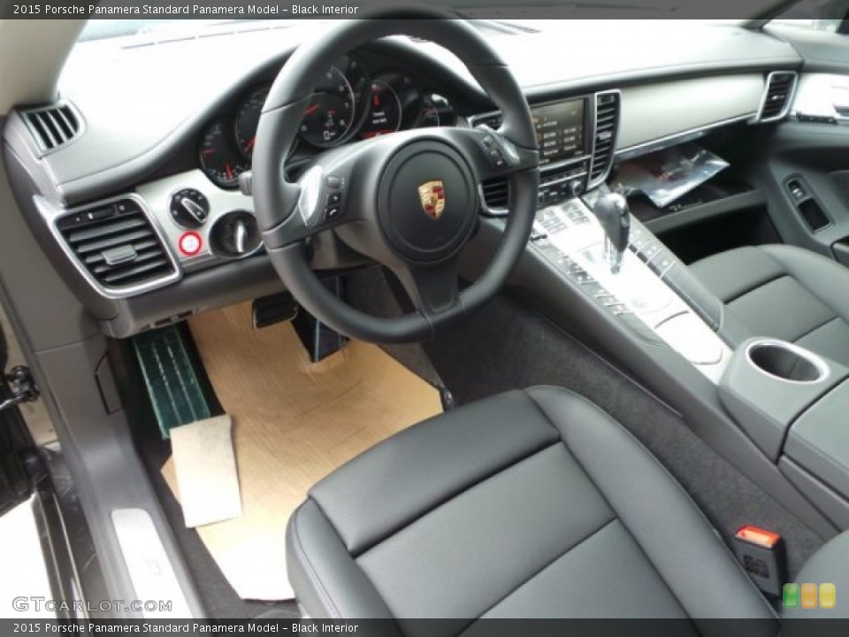 Black Interior Prime Interior for the 2015 Porsche Panamera  #103993243