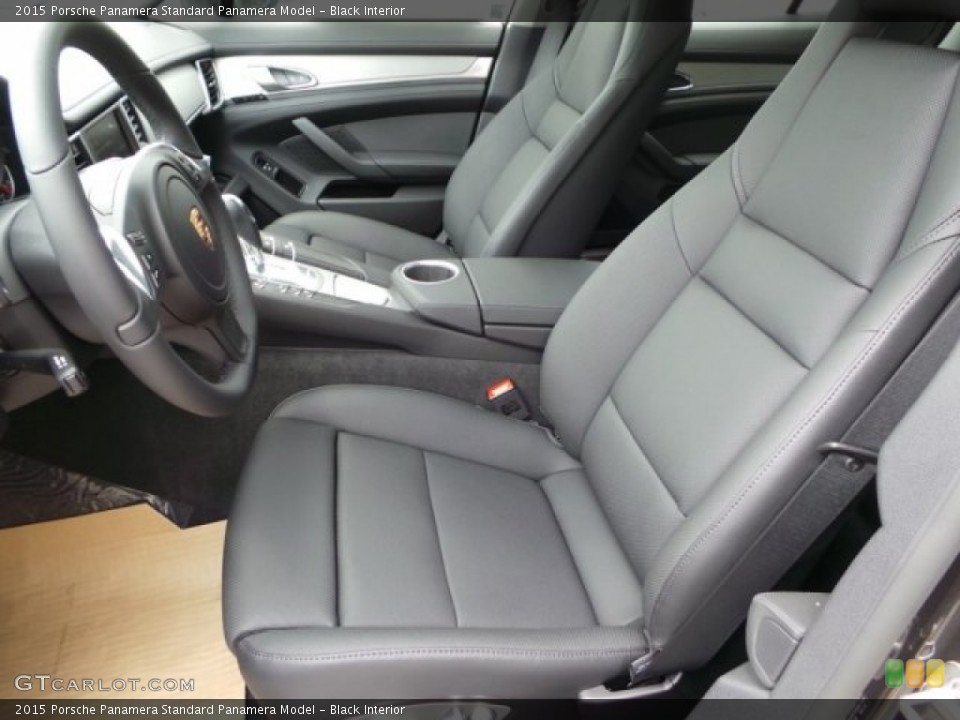 Black Interior Front Seat for the 2015 Porsche Panamera  #103993255