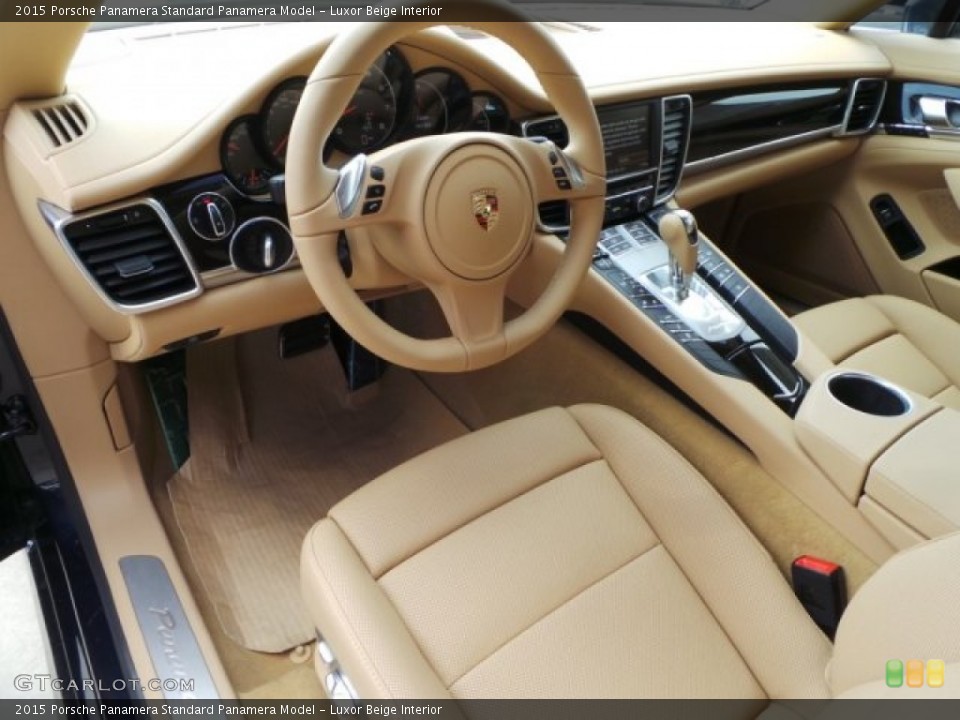 Luxor Beige Interior Prime Interior for the 2015 Porsche Panamera  #103993954