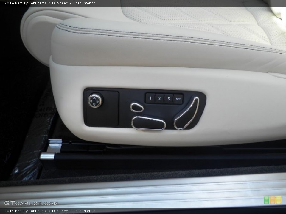 Linen Interior Controls for the 2014 Bentley Continental GTC Speed #104009097