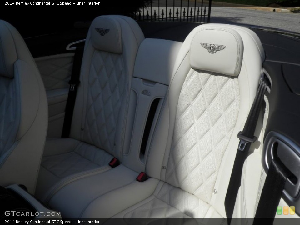 Linen 2014 Bentley Continental GTC Interiors