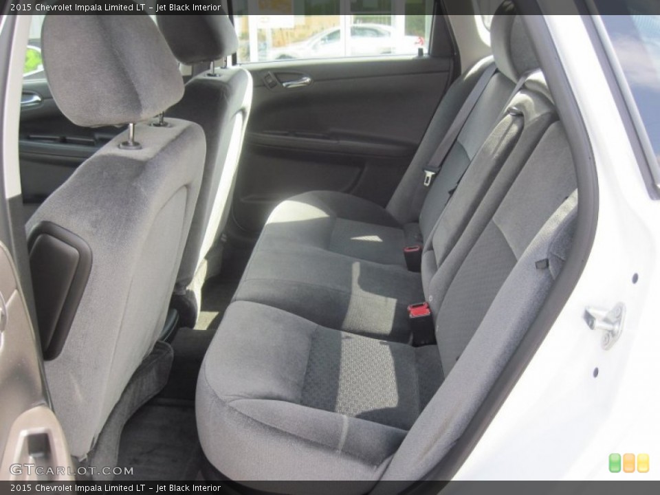 Jet Black Interior Rear Seat for the 2015 Chevrolet Impala Limited LT #104012929