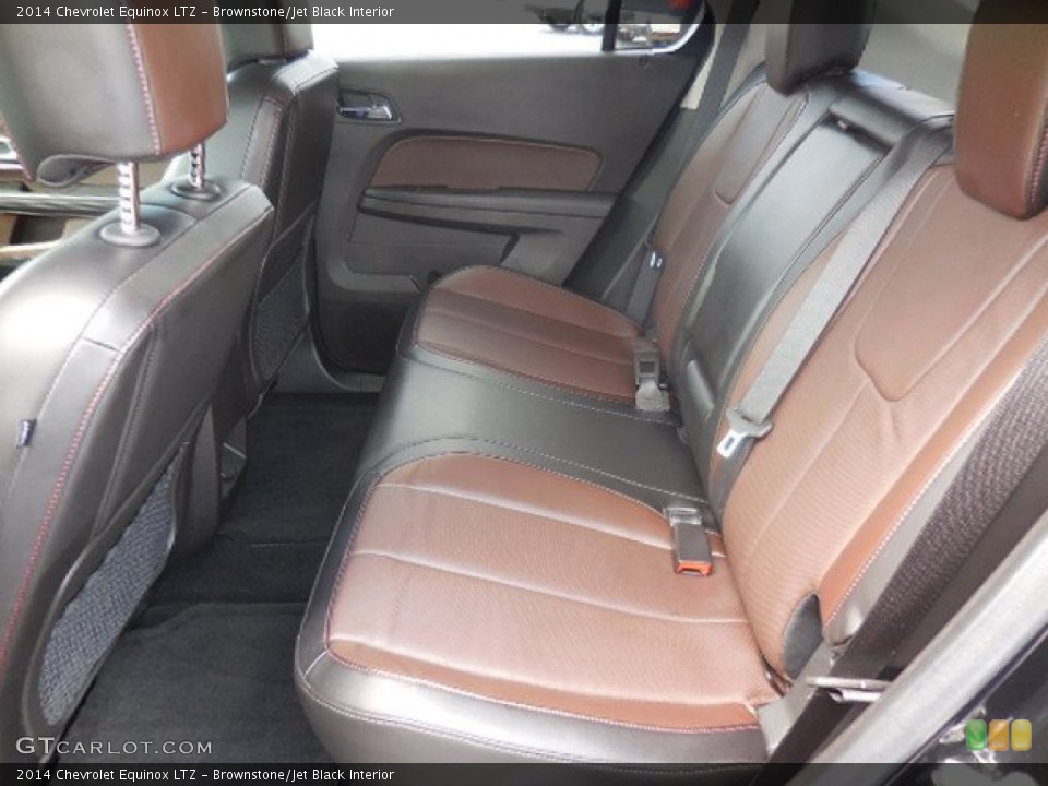 Brownstone/Jet Black Interior Rear Seat for the 2014 Chevrolet Equinox LTZ #104024620