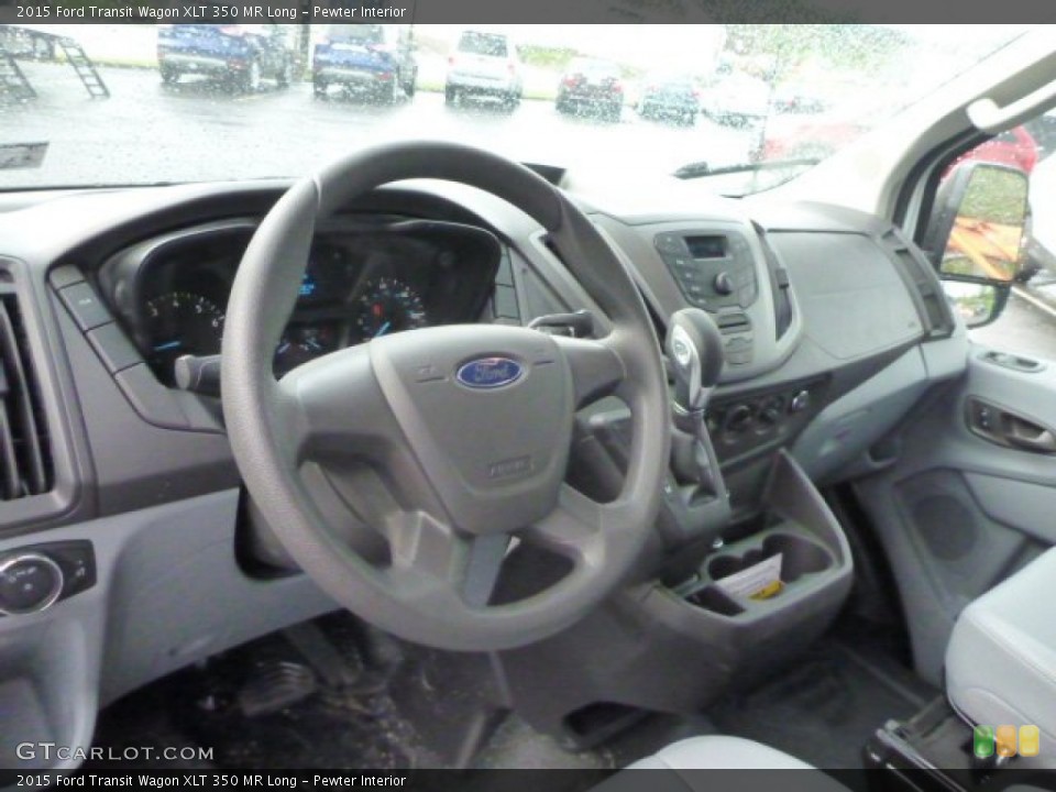 Pewter Interior Dashboard for the 2015 Ford Transit Wagon XLT 350 MR Long #104039919