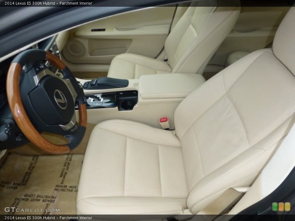 Parchment Interior Front Seat for the 2014 Lexus ES 300h Hybrid #104049951