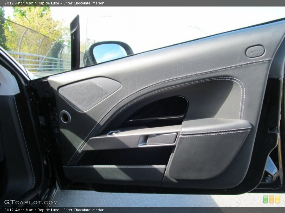 Bitter Chocolate Interior Door Panel for the 2012 Aston Martin Rapide Luxe #104050599