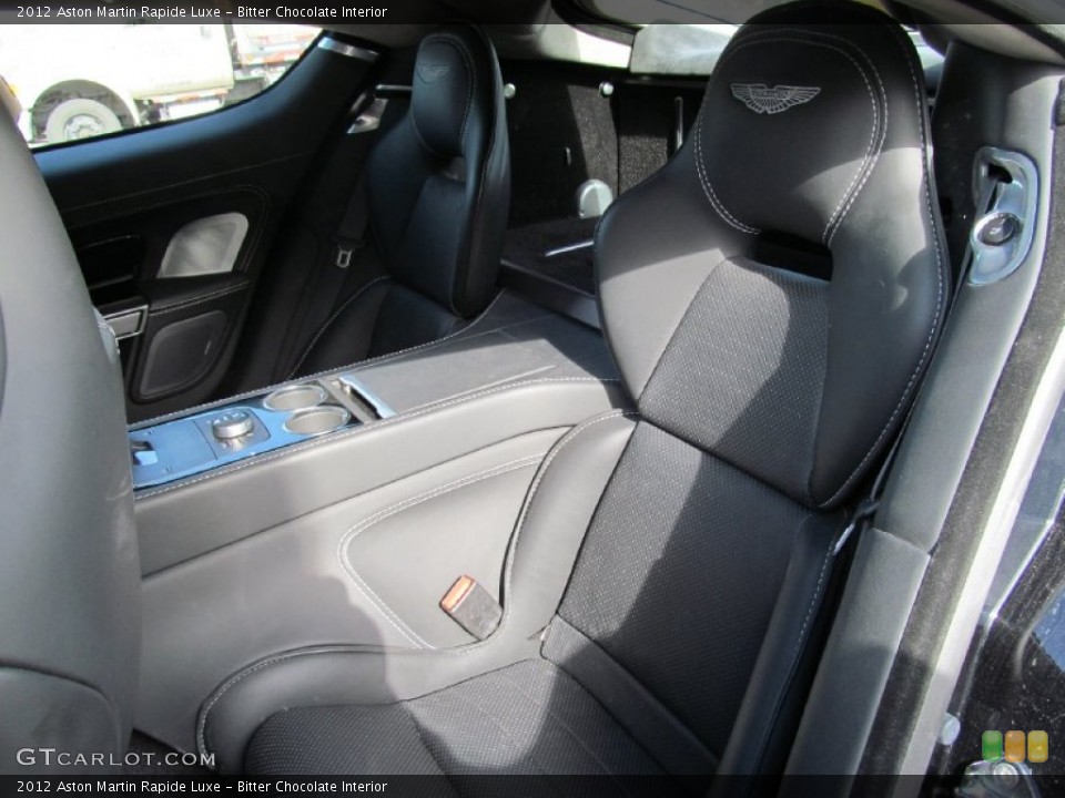 Bitter Chocolate Interior Rear Seat for the 2012 Aston Martin Rapide Luxe #104050962