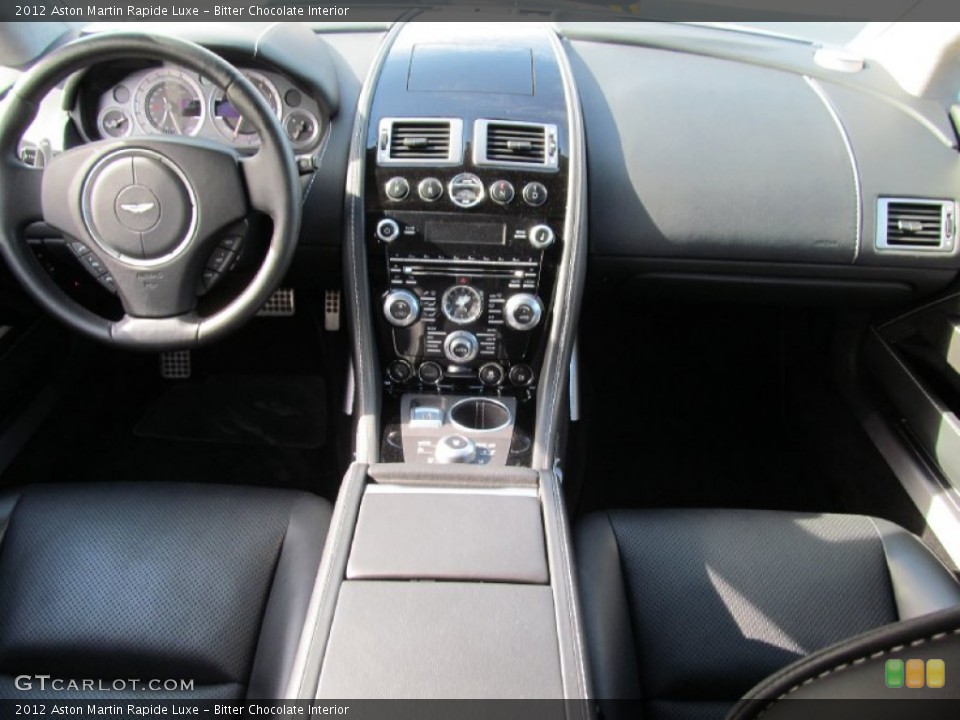 Bitter Chocolate Interior Dashboard for the 2012 Aston Martin Rapide Luxe #104051103