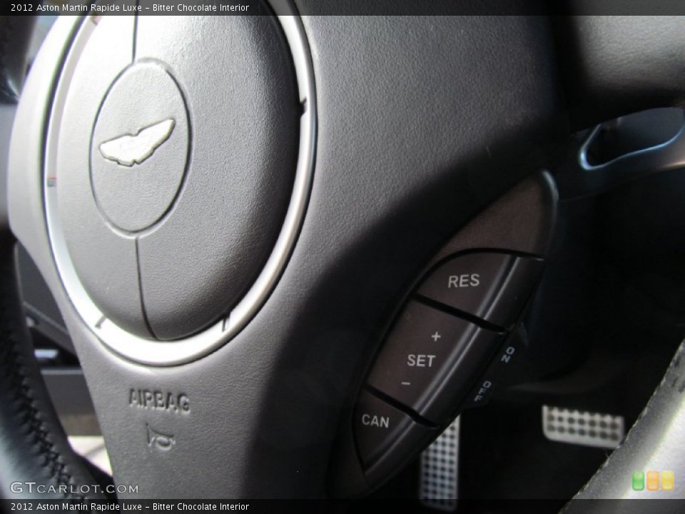 Bitter Chocolate Interior Controls for the 2012 Aston Martin Rapide Luxe #104051229