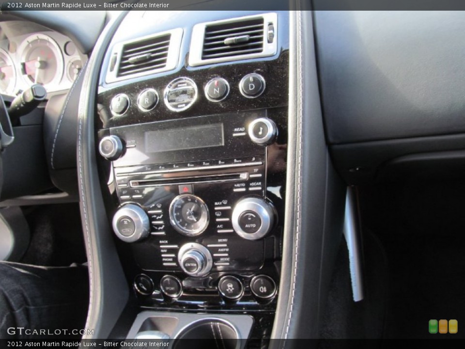 Bitter Chocolate Interior Controls for the 2012 Aston Martin Rapide Luxe #104051355