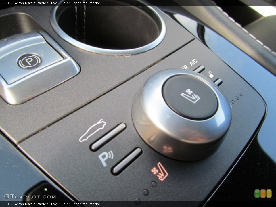 Bitter Chocolate Interior Controls for the 2012 Aston Martin Rapide Luxe #104051376