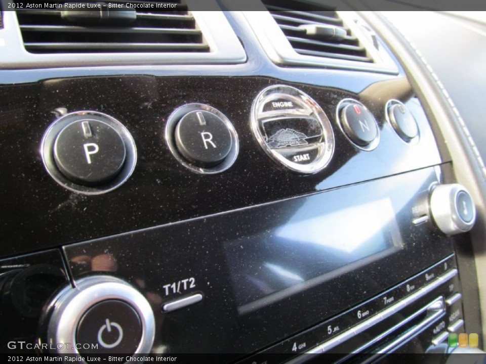 Bitter Chocolate Interior Controls for the 2012 Aston Martin Rapide Luxe #104051463