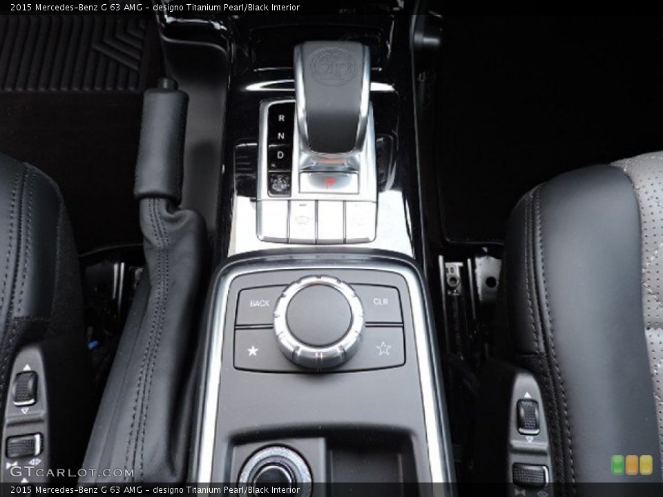 designo Titanium Pearl/Black Interior Transmission for the 2015 Mercedes-Benz G 63 AMG #104052957