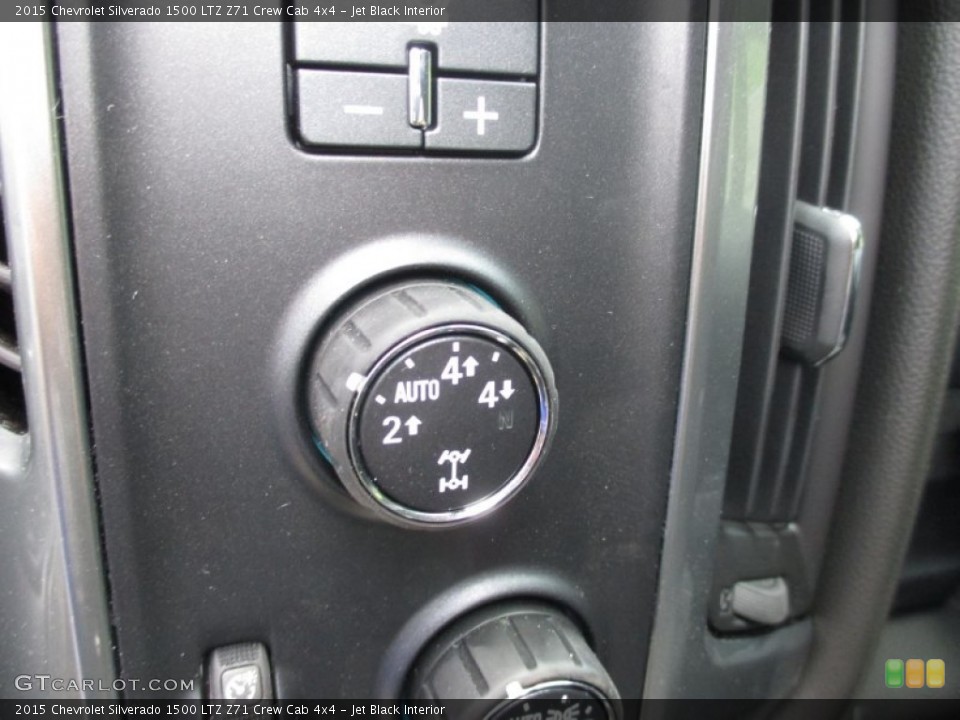 Jet Black Interior Controls for the 2015 Chevrolet Silverado 1500 LTZ Z71 Crew Cab 4x4 #104056326