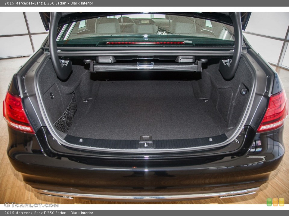Black Interior Trunk for the 2016 Mercedes-Benz E 350 Sedan #104082691