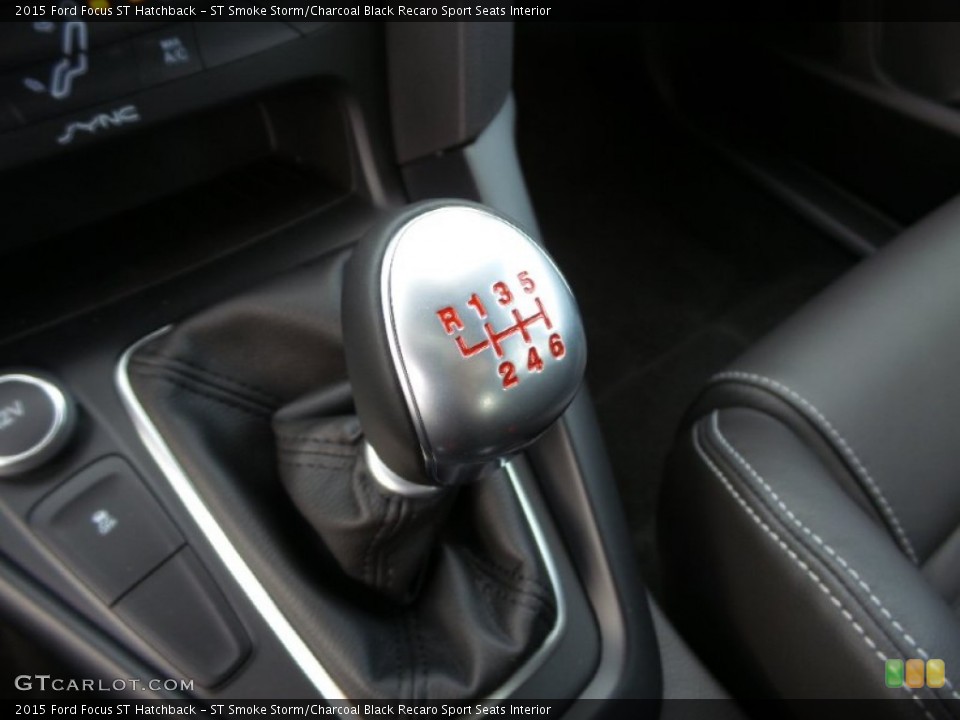 ST Smoke Storm/Charcoal Black Recaro Sport Seats Interior Transmission for the 2015 Ford Focus ST Hatchback #104082829