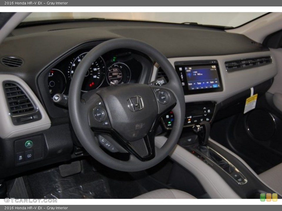 Gray Interior Dashboard for the 2016 Honda HR-V EX #104086264