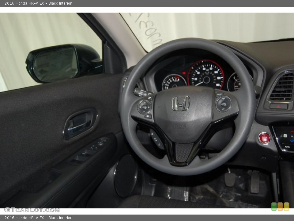 Black Interior Steering Wheel for the 2016 Honda HR-V EX #104087161