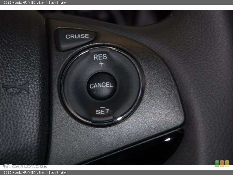 Black Interior Controls for the 2016 Honda HR-V EX-L Navi #104087656