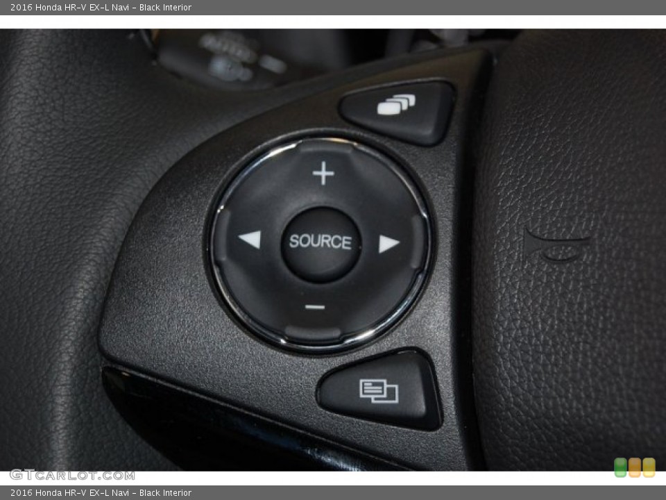 Black Interior Controls for the 2016 Honda HR-V EX-L Navi #104087680