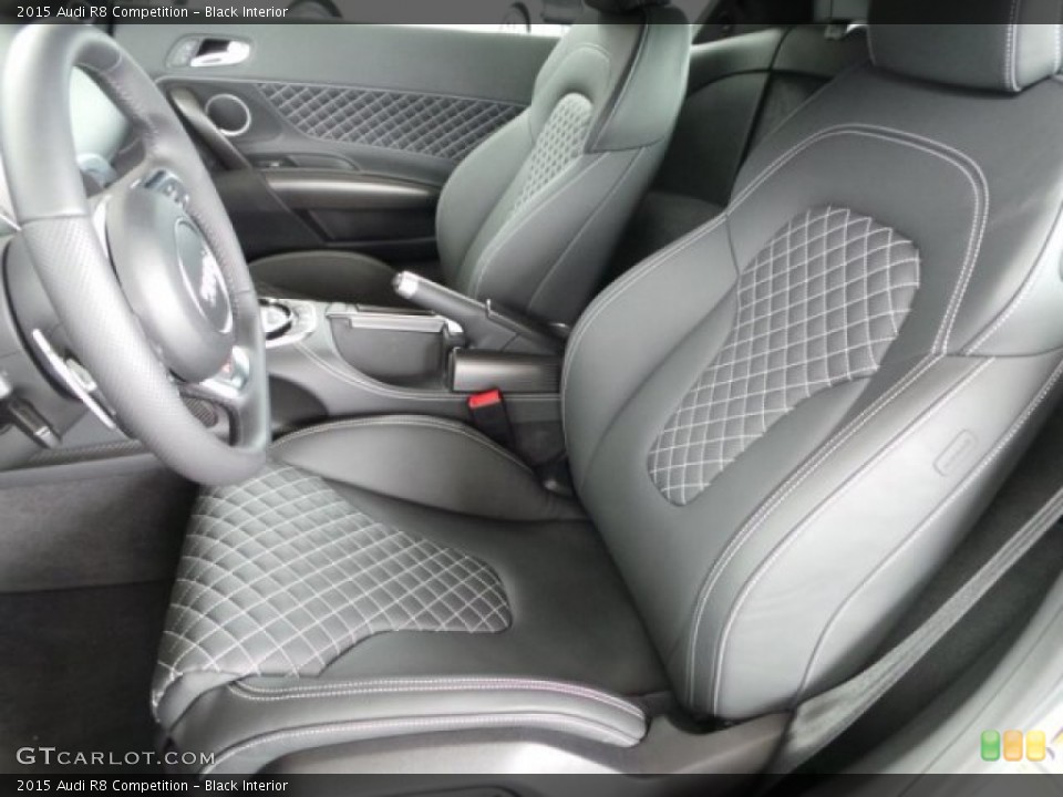 Black Interior Front Seat for the 2015 Audi R8 Competition #104098774