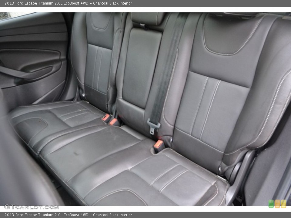 Charcoal Black Interior Rear Seat for the 2013 Ford Escape Titanium 2.0L EcoBoost 4WD #104099620