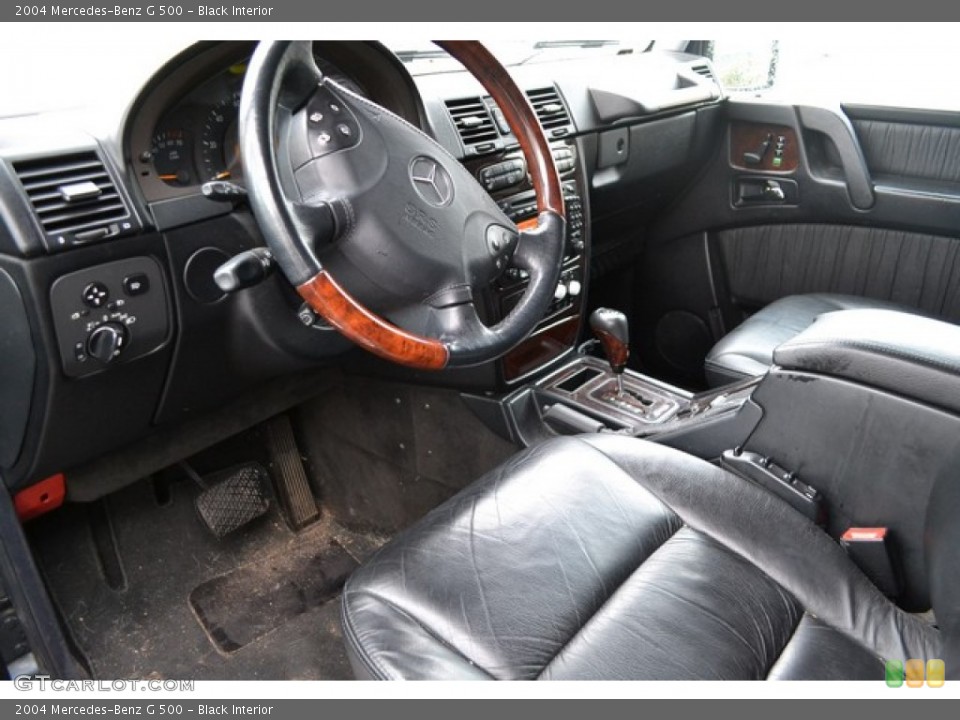 Black 2004 Mercedes-Benz G Interiors