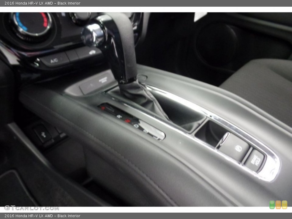 Black Interior Transmission for the 2016 Honda HR-V LX AWD #104106255