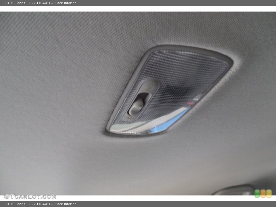 Black Interior Controls for the 2016 Honda HR-V LX AWD #104106449