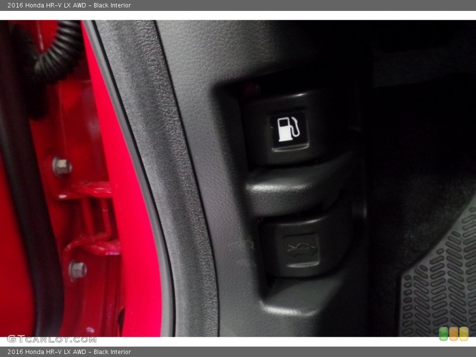 Black Interior Controls for the 2016 Honda HR-V LX AWD #104106508